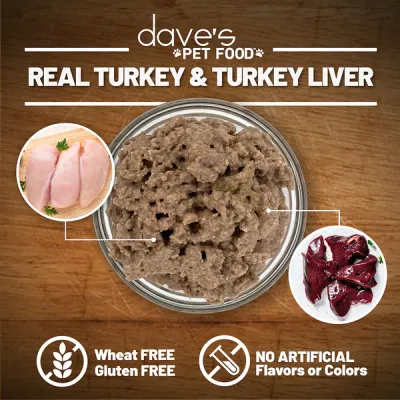 Daves Dog 95% Turkey 13oz