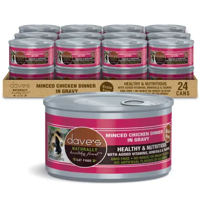 Daves Cat GF Minced Chicken 2.8oz