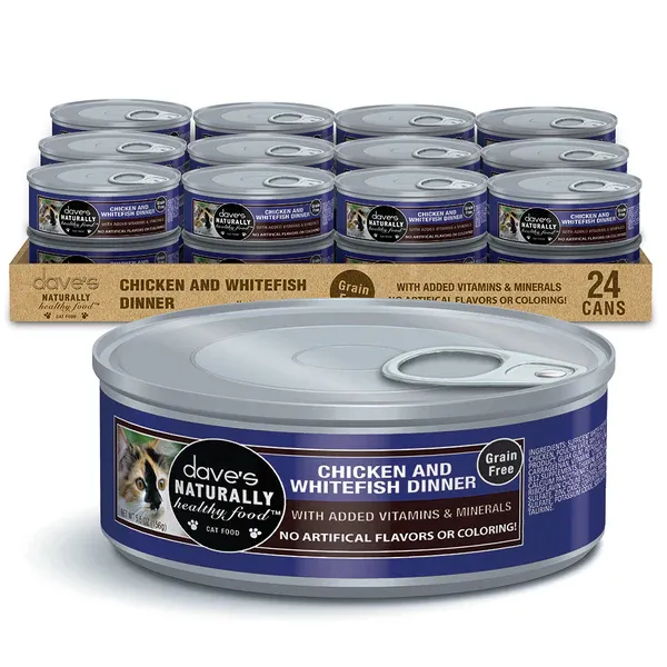 Daves Cat Chicken Whitefish 5.5oz