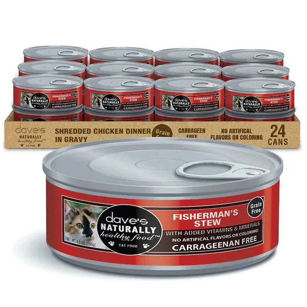 Daves Cat Fisherman Stew 5oz