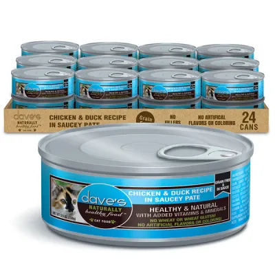 Daves Cat Saucy Chicken Duck 5.5oz