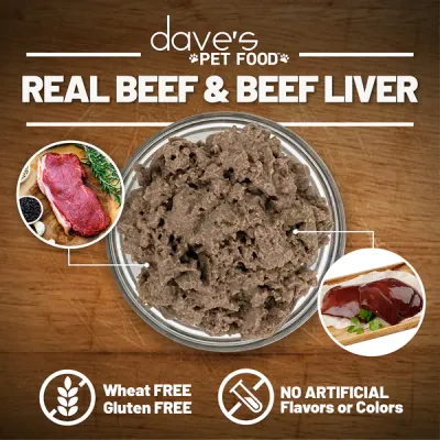 Daves Dog 95% Beef 13oz