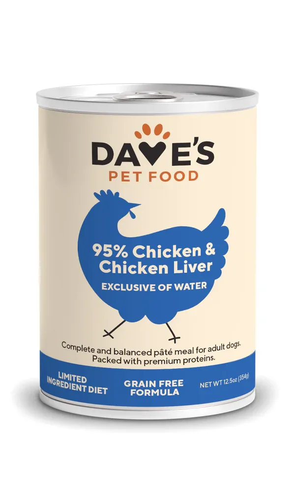 Daves Dog 95% Chicken 13oz