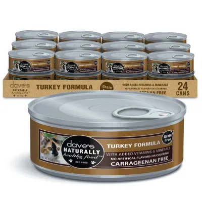 Daves Cat Healthy Turkey 5oz.