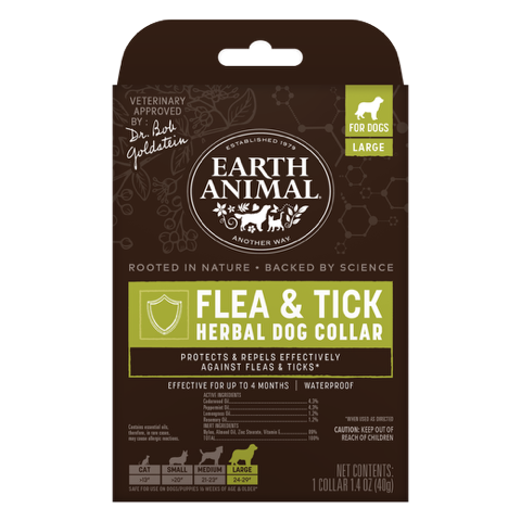 EA Dog  Flea Tick Collar Large