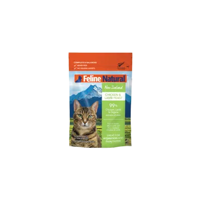 Feline Natural Chicken Lamb Pouch 3oz