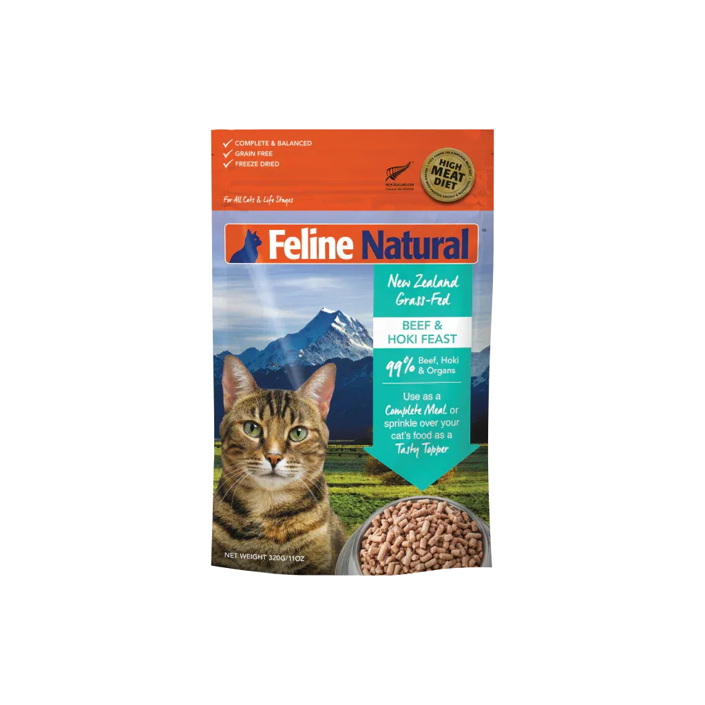 Feline Natural FZD Beef Hoki 11oz