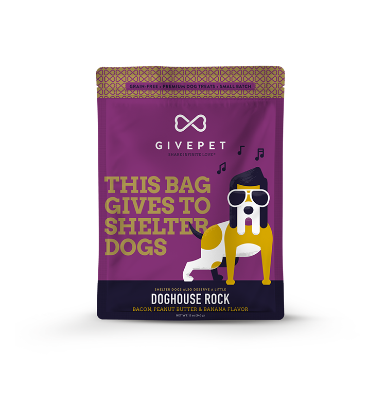 GivePet Dog House Rock 11oz