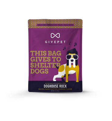 GivePet Dog House Rock 11oz