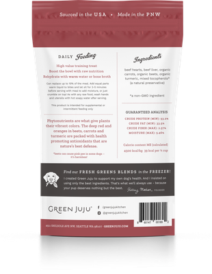 Green Juju FZD Beef Red 3oz