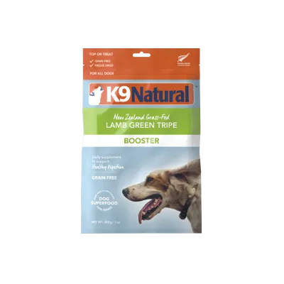 K9 Naturals FZD Booster Lamb Tripe 7oz