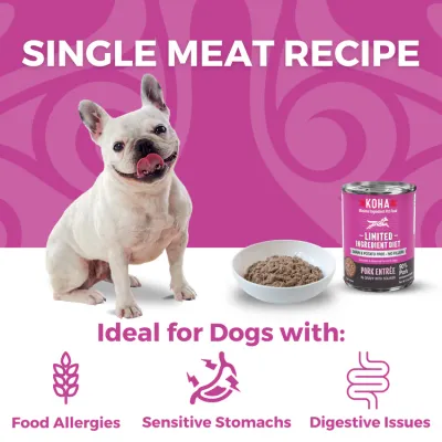 Koha Dog LID 90% Pork 13oz