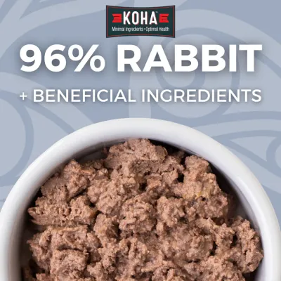 Koha Cat LID GF Rabbit 3oz