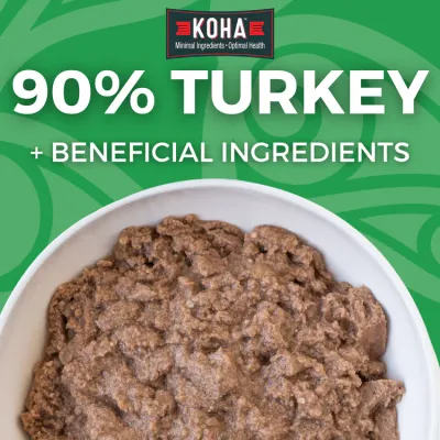 Koha Dog GF LID 90% Turkey 13oz
