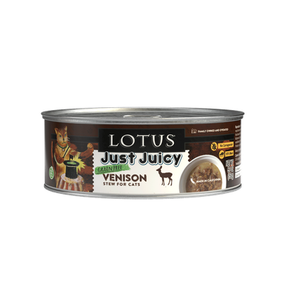 Lotus Cat Just Juicy Venison 5.3oz