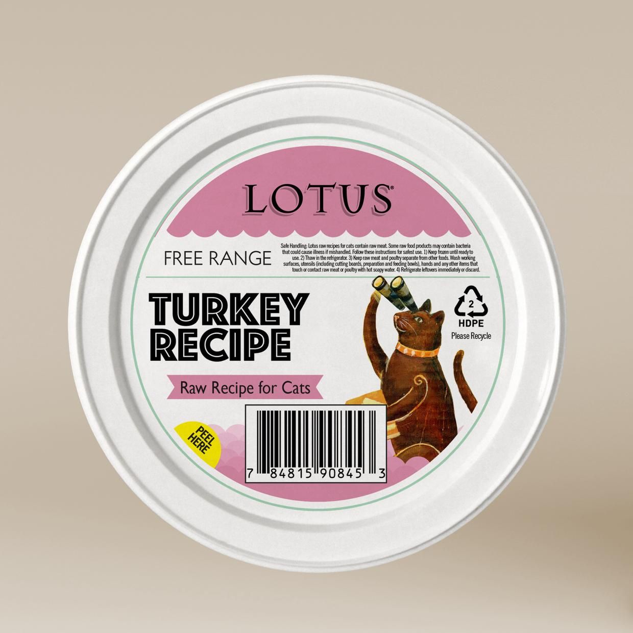 Lotus Cat Frozen Turkey 3.75oz