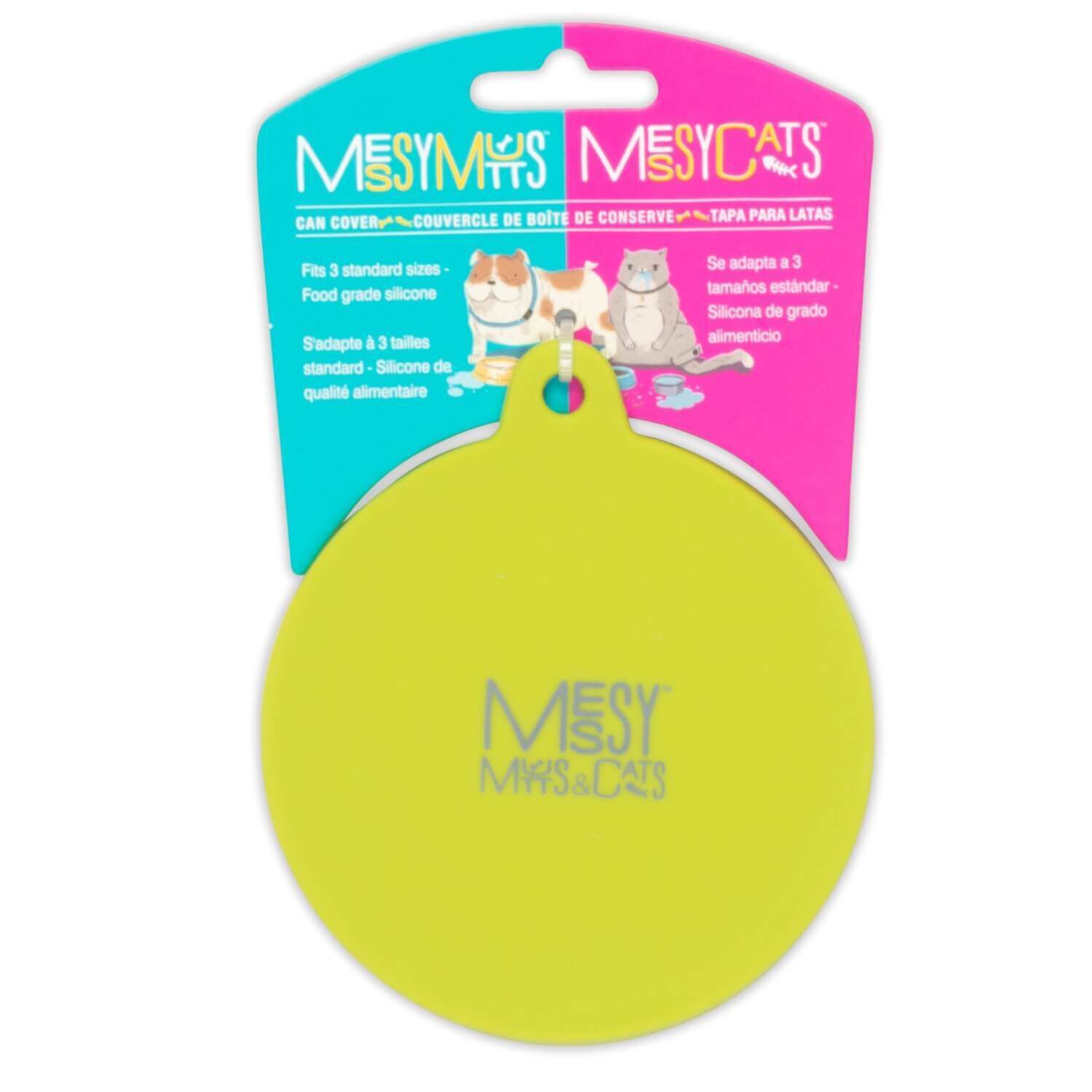Messy Mutts Can Cover green