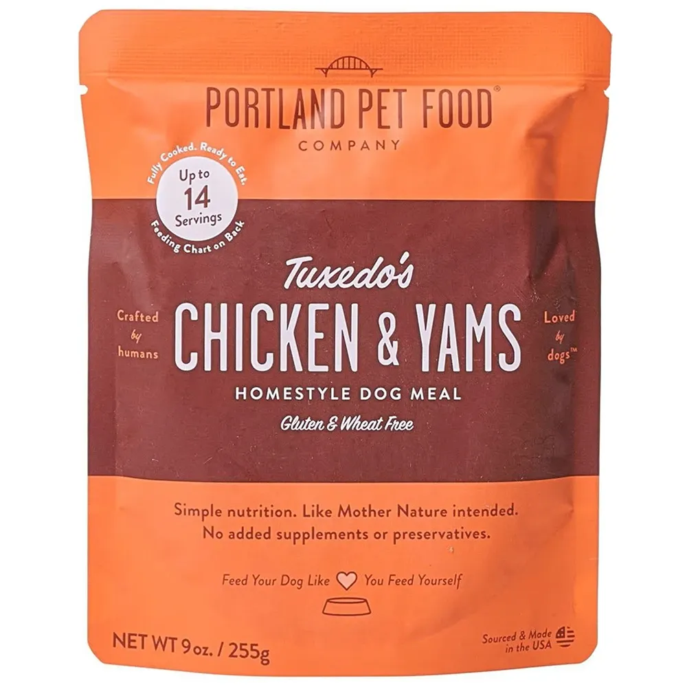 Portland Pet Chicken and Yams 9oz pouch