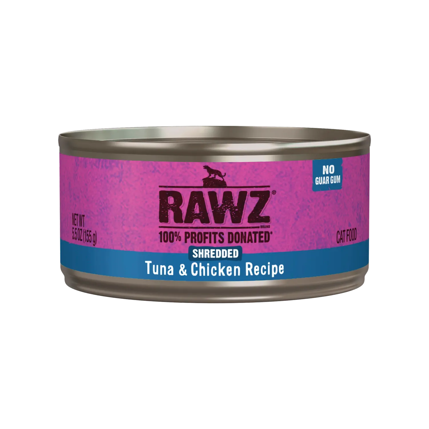 Rawz Cat Shredded Tuna Chicken 5oz