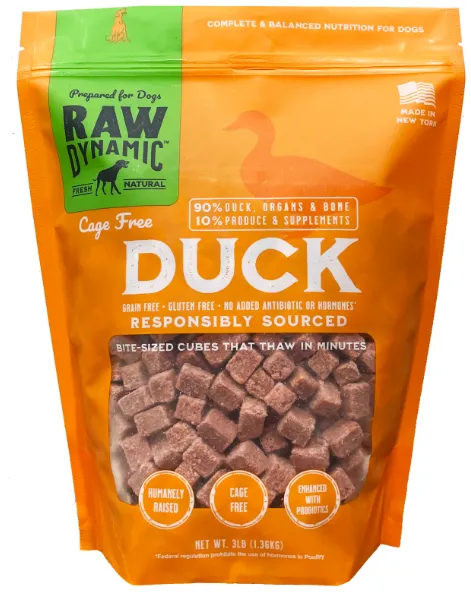 Raw Dynamic Frozen Canine Duck 6#