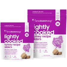 Small Batch Dog Frozen Lightly Cooked Turkey 2#