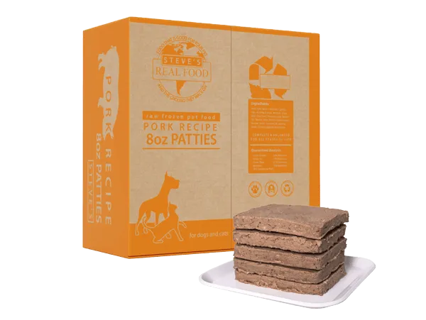 Steves Frozen Pork Patties 14#