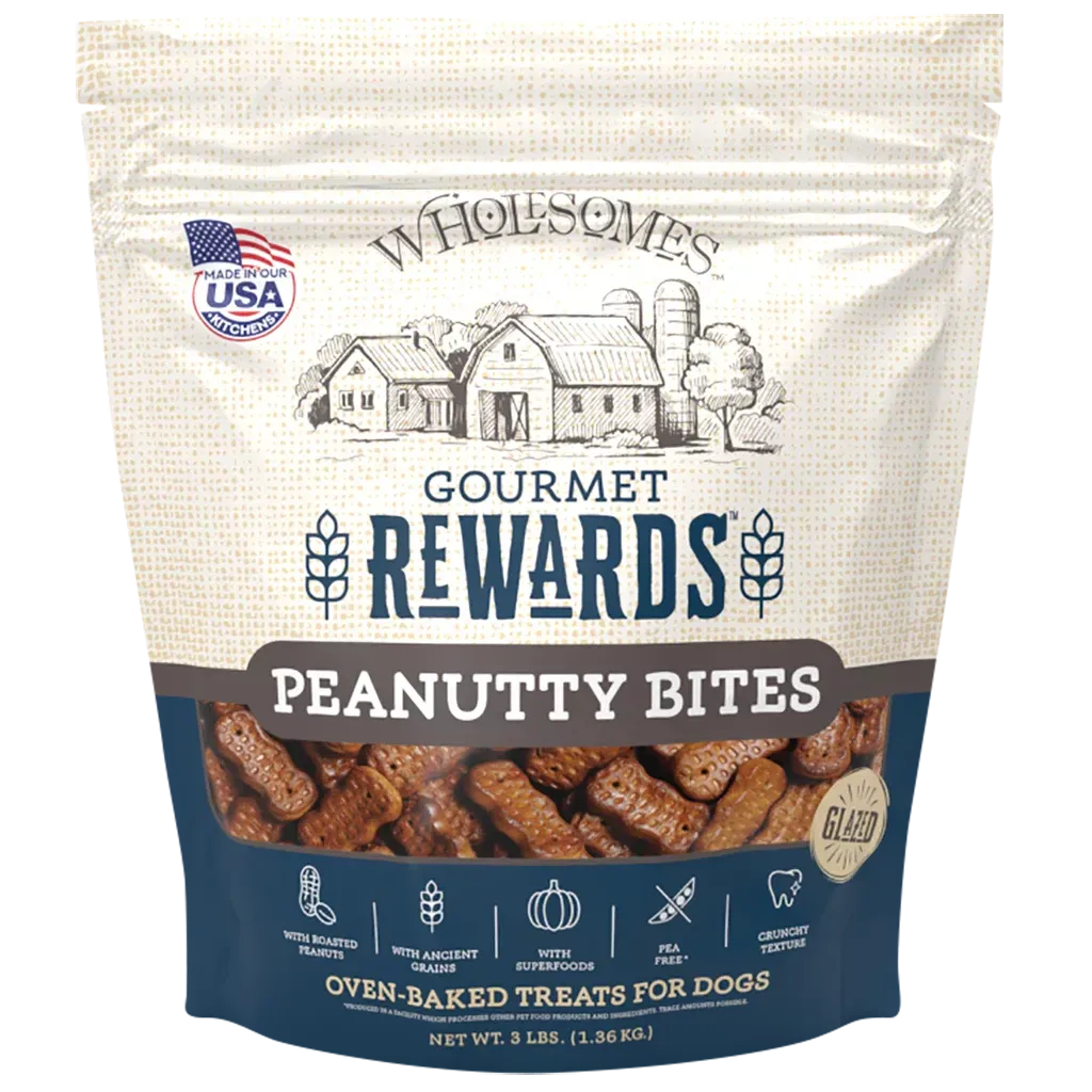 Wholesomes Peanutty Bites 3#
