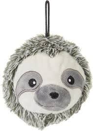 PetLou EZ Squeak Sloth Ball