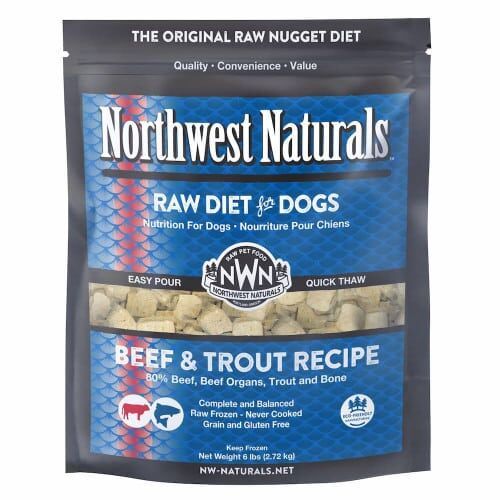 !!NWN Frozen Beef &amp; Trout Nuggets 6#