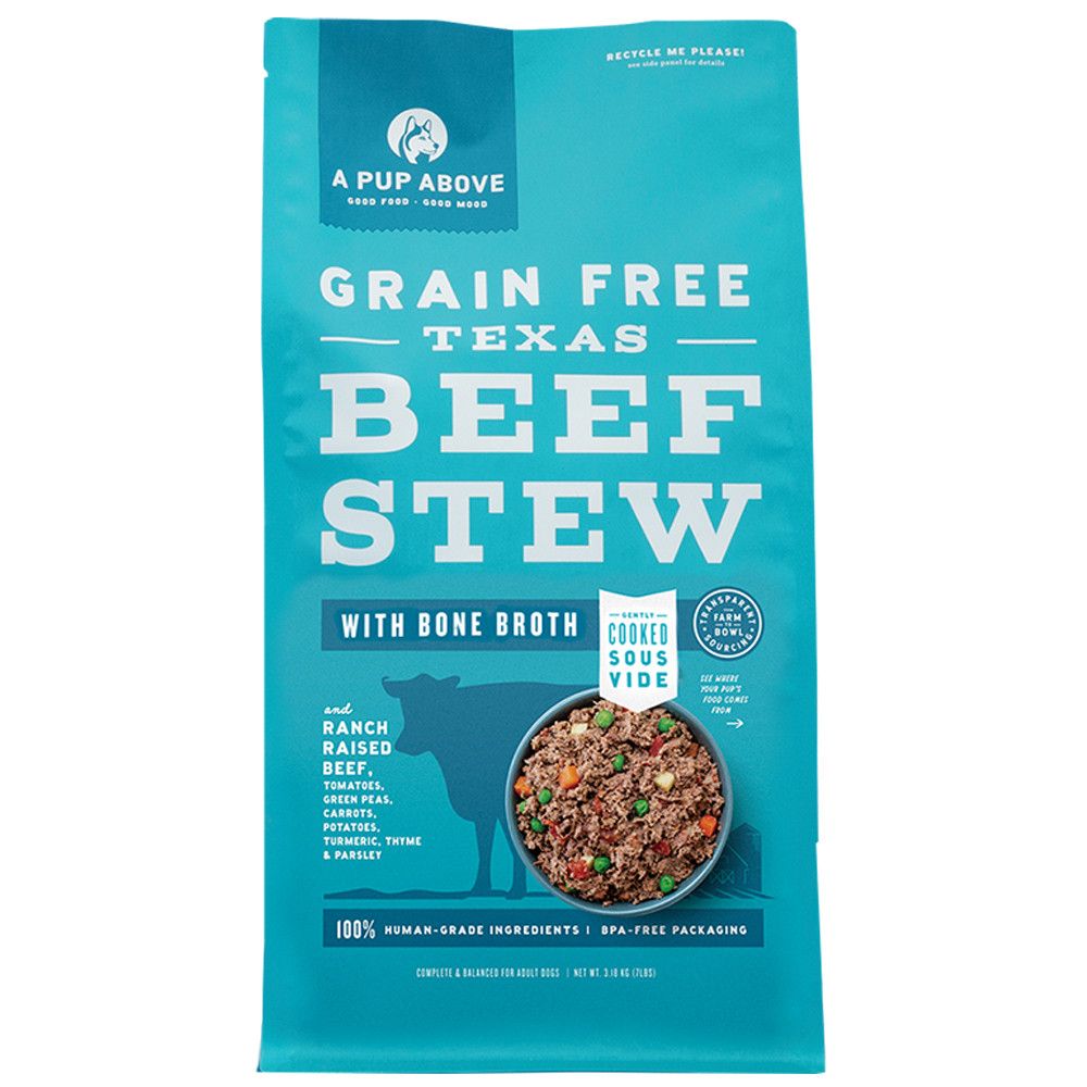 A Pup Above Frozen GF TX Beef Stew 7#