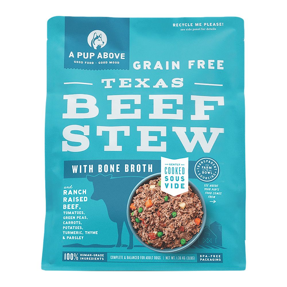A Pup Above Frozen GF TX Beef Stew 3#
