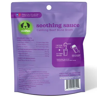 Stashios DC Sooth Calm Beef 3oz