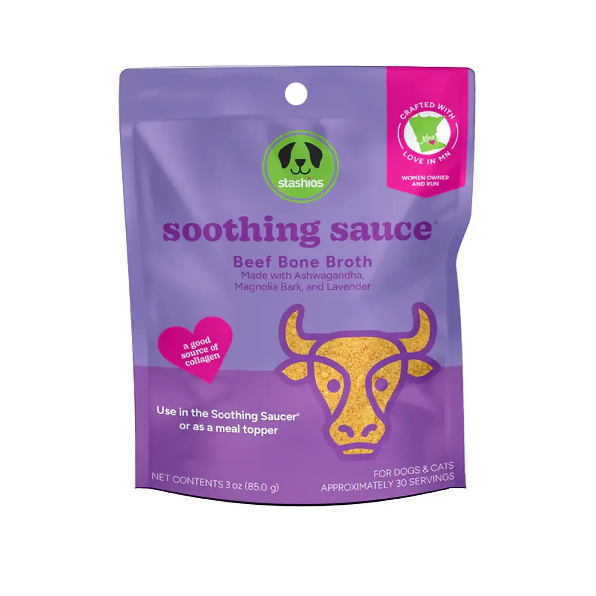 Stashios DC Sooth Calm Beef 3oz