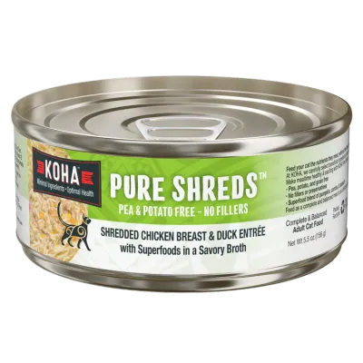 Koha Cat GF Shred Chicken/Duck 5.5oz