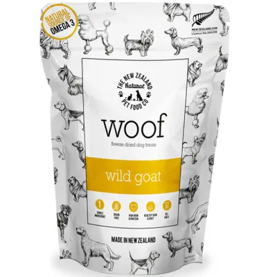 New Zealand Pet Food Woof FZD Wild Goat 1.76oz