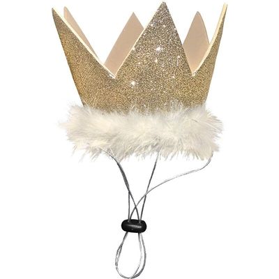 Huxley Kent Party Crown Gold Large