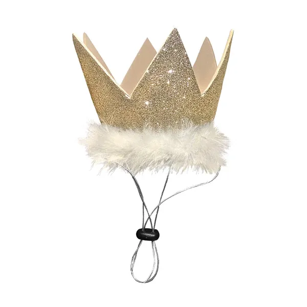 Huxley Kent Party Crown Gold Small