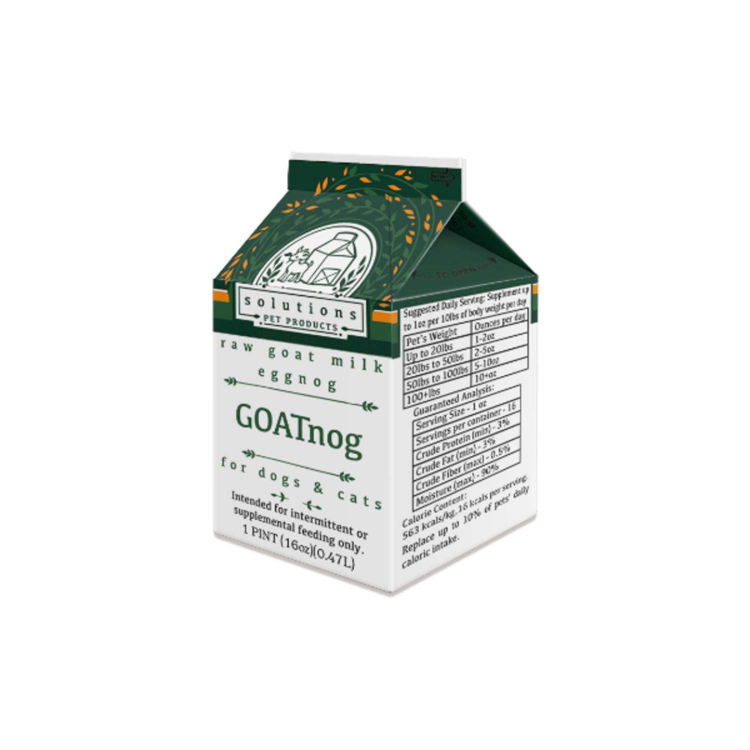 Solutions GOATnog 16oz
