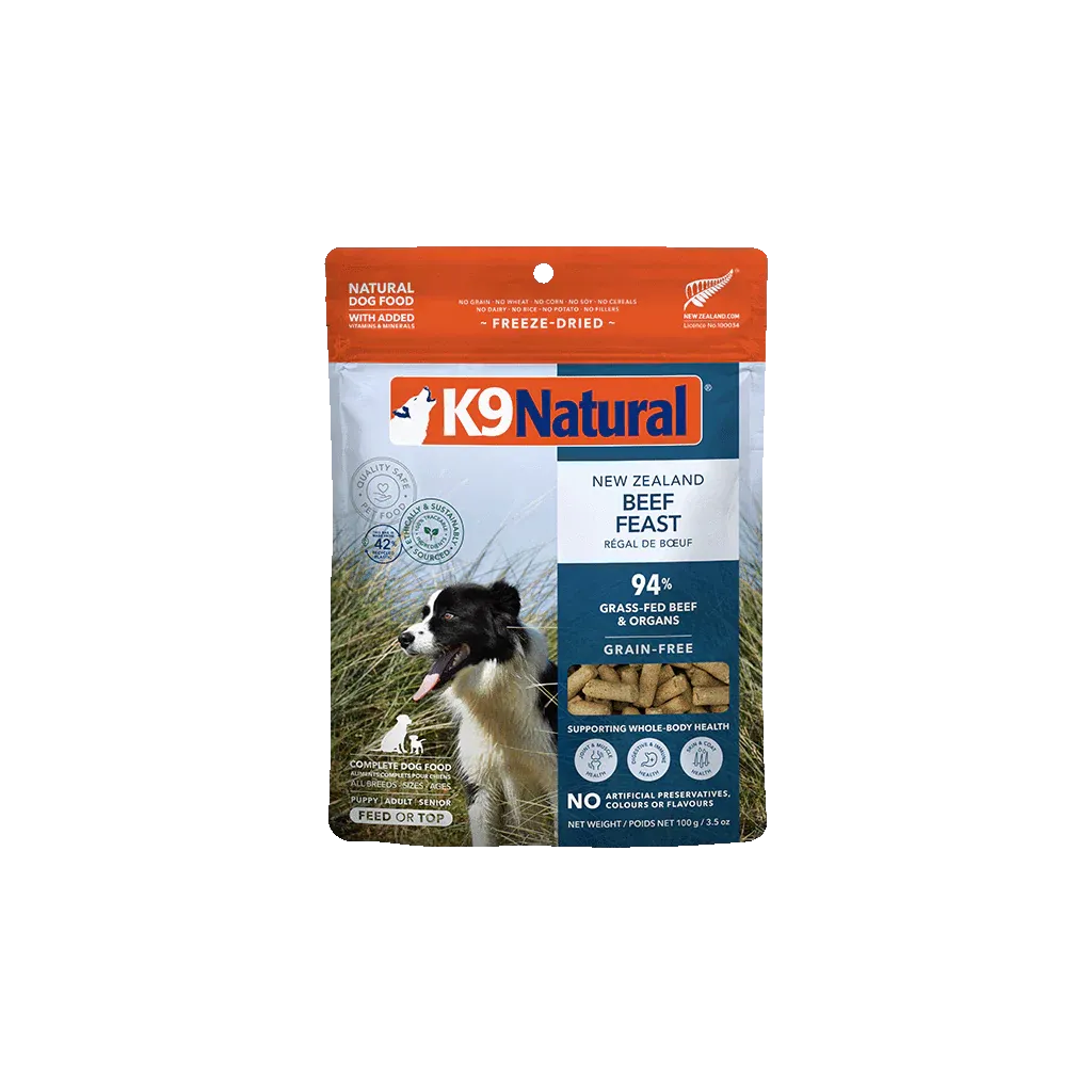 K9 Naturals FZD Beef 3.5oz