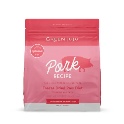 Green Juju FZD Raw Pork Recipe 14oz
