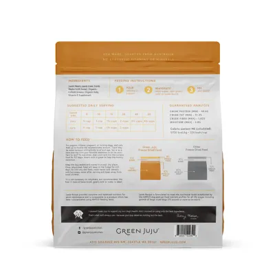 Green Juju FZD Raw Lamb Recipe 14oz
