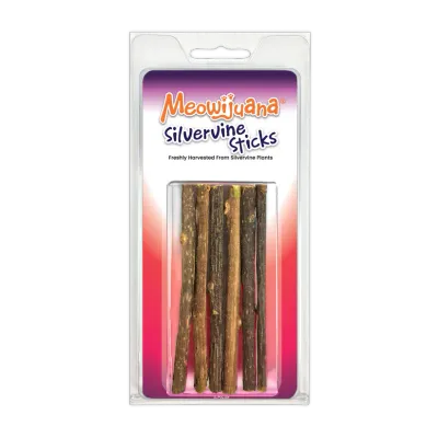Meowijuana Silvervine Sticks 6ct