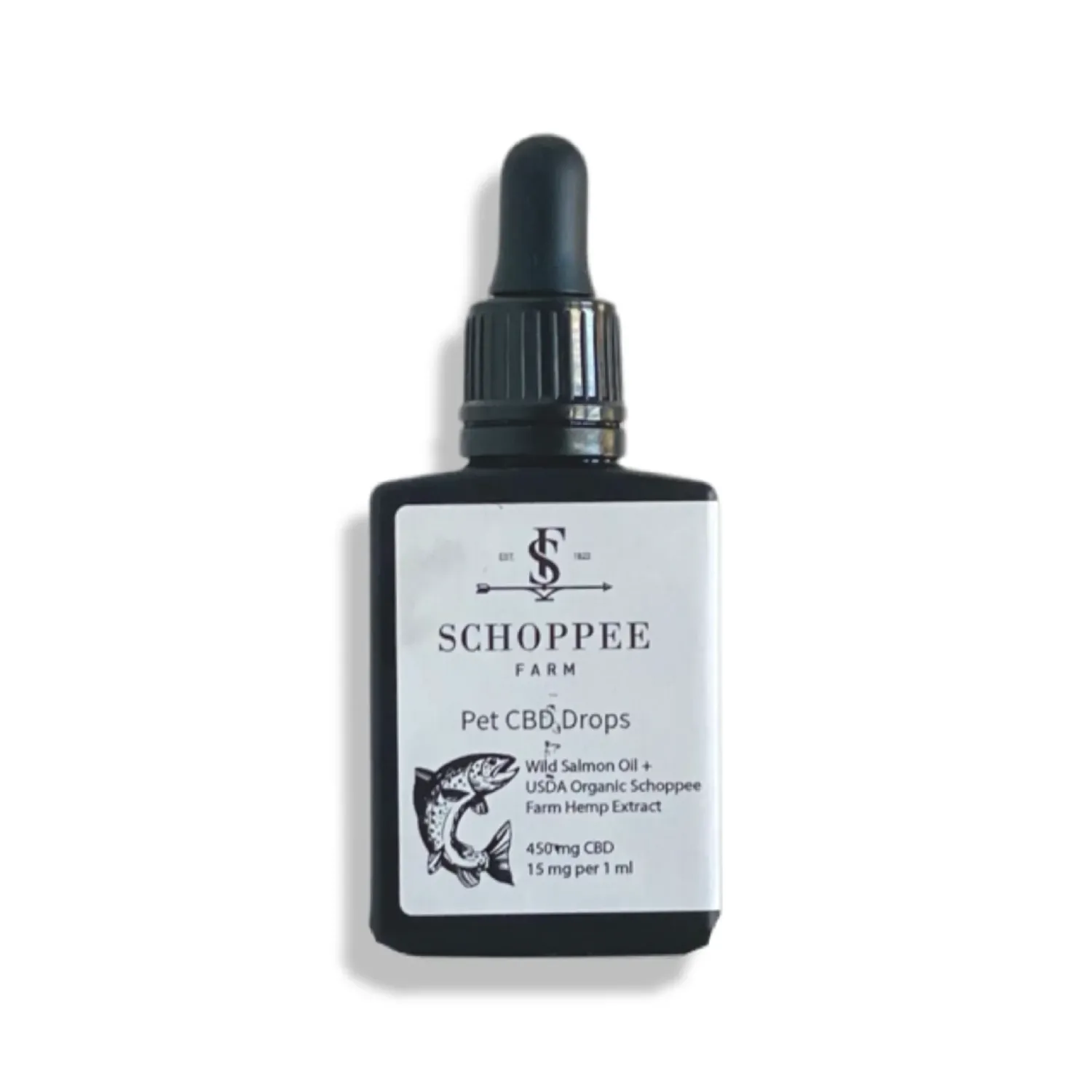 Schoppee Farm Pet CBD Drops 15mg 1oz