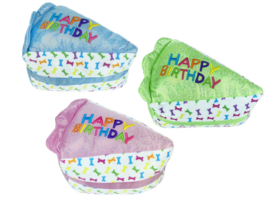 MP Birthday Cake Slice 6"