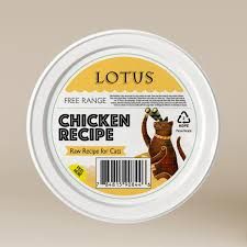 Lotus Frozen Cat Free Range Chicken 3.75oz