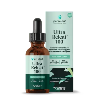 Pet Releaf Hemp Oil Liposome Ultra CBD 100mg