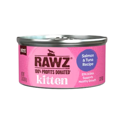 Rawz Kitten Salmon &amp; Tuna 2.8oz
