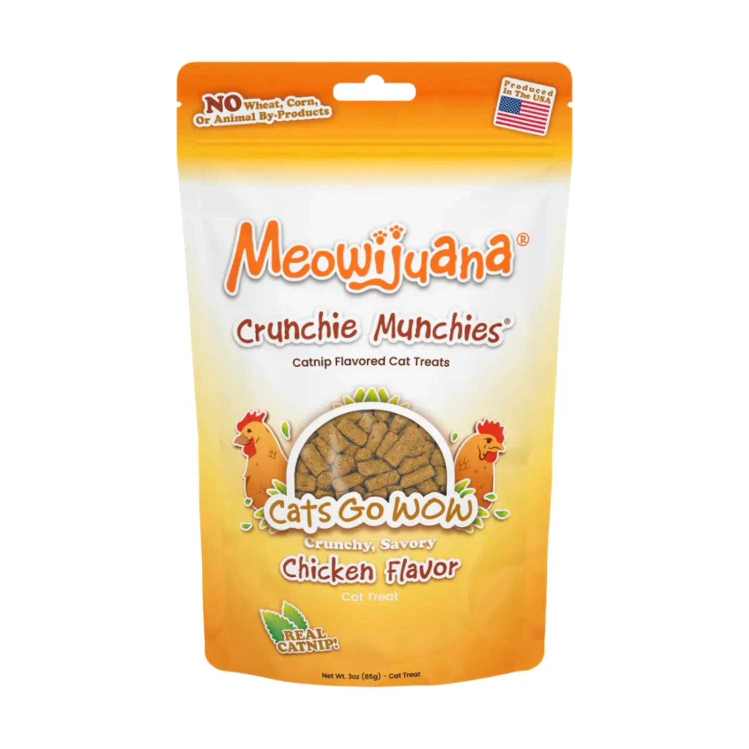 Meowijuana Crunch Munch Chicken 3oz