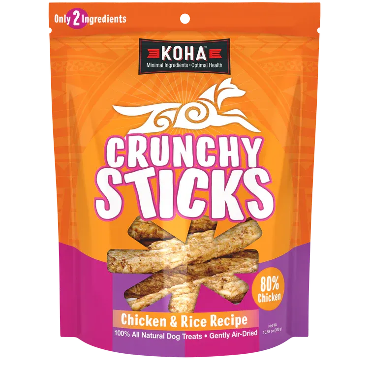 Koha Crunchy Sticks Chicken and Rice 10.58oz