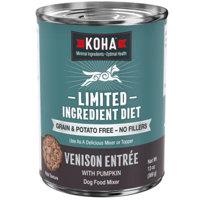 Koha Dog GF LID 90% Venison 13oz